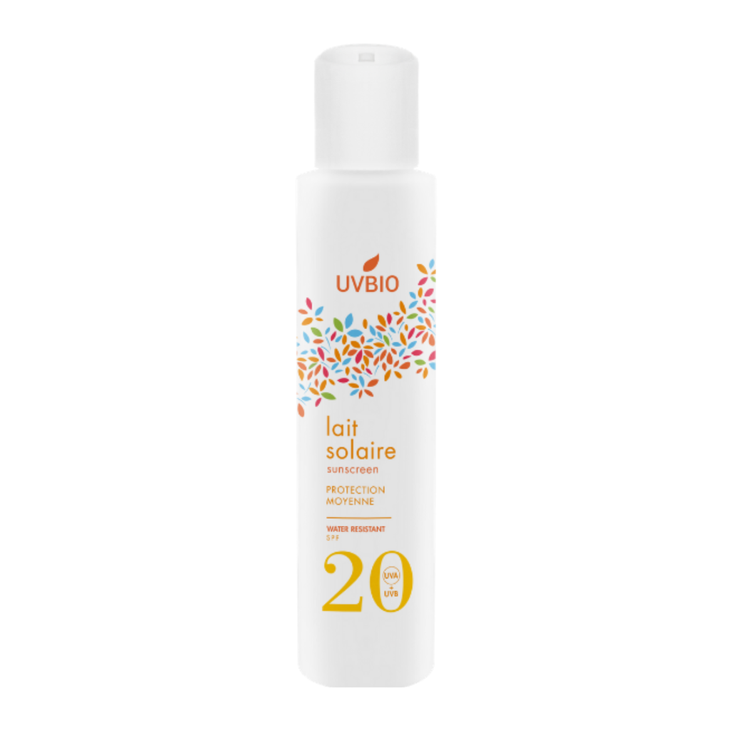 UVBIO - Lait solaire bio SPF 20 - 100ml 