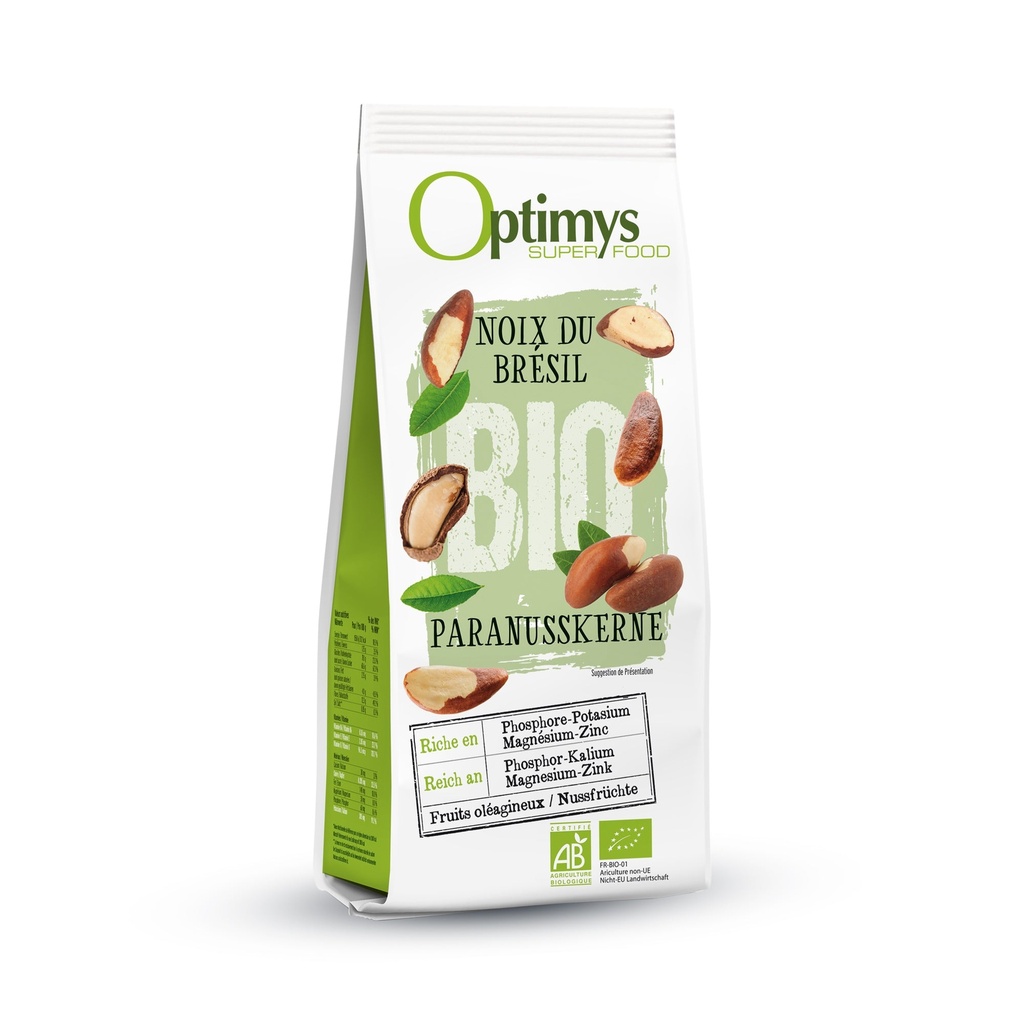 OPTIMYS - Noix du bresil bio 200g