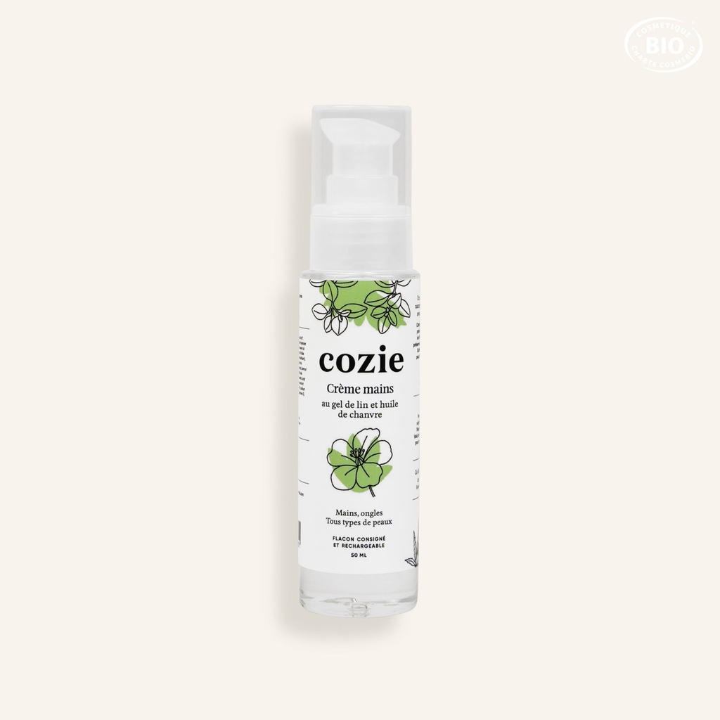 Cozie - Crème mains bio 50ml 