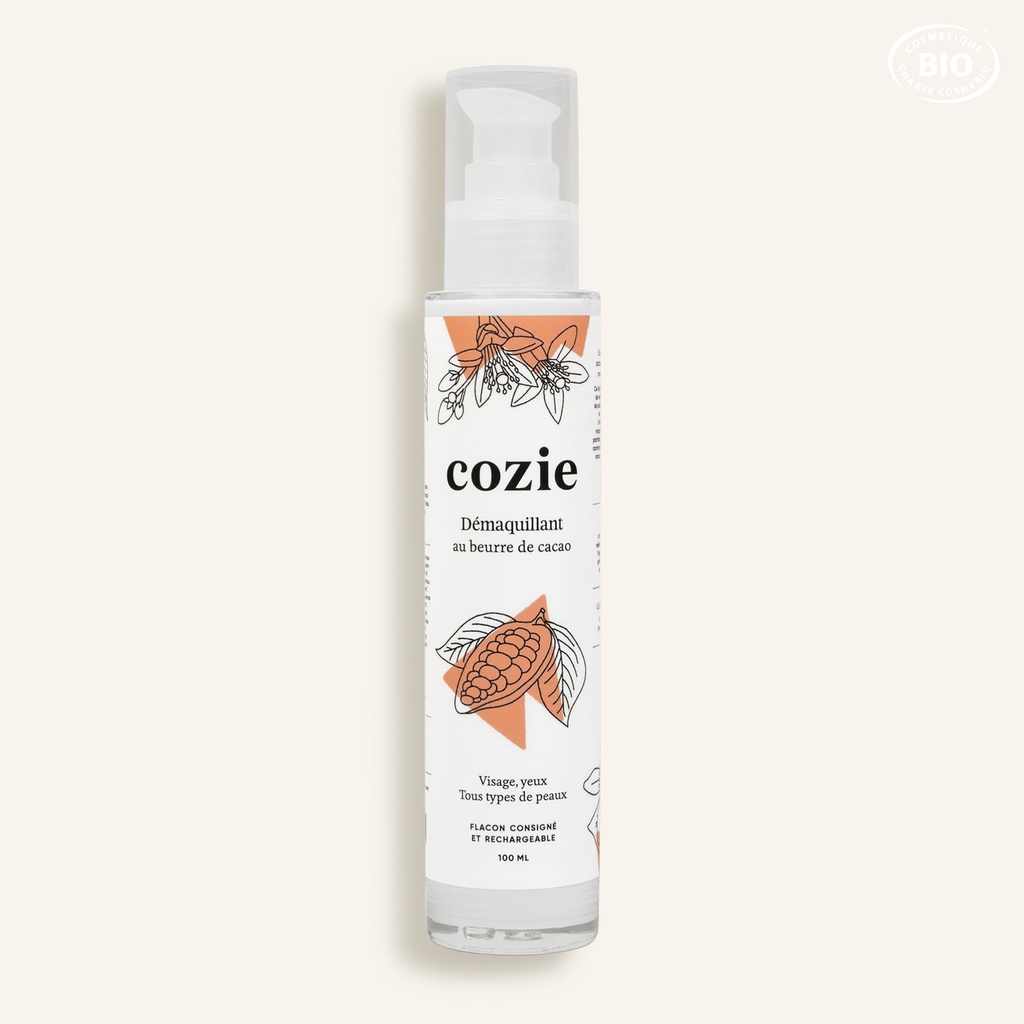 Cozie - Démaquillant bio 100ml 