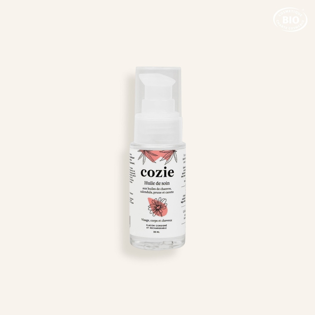 Cozie - Huile de soin bio 30ml 