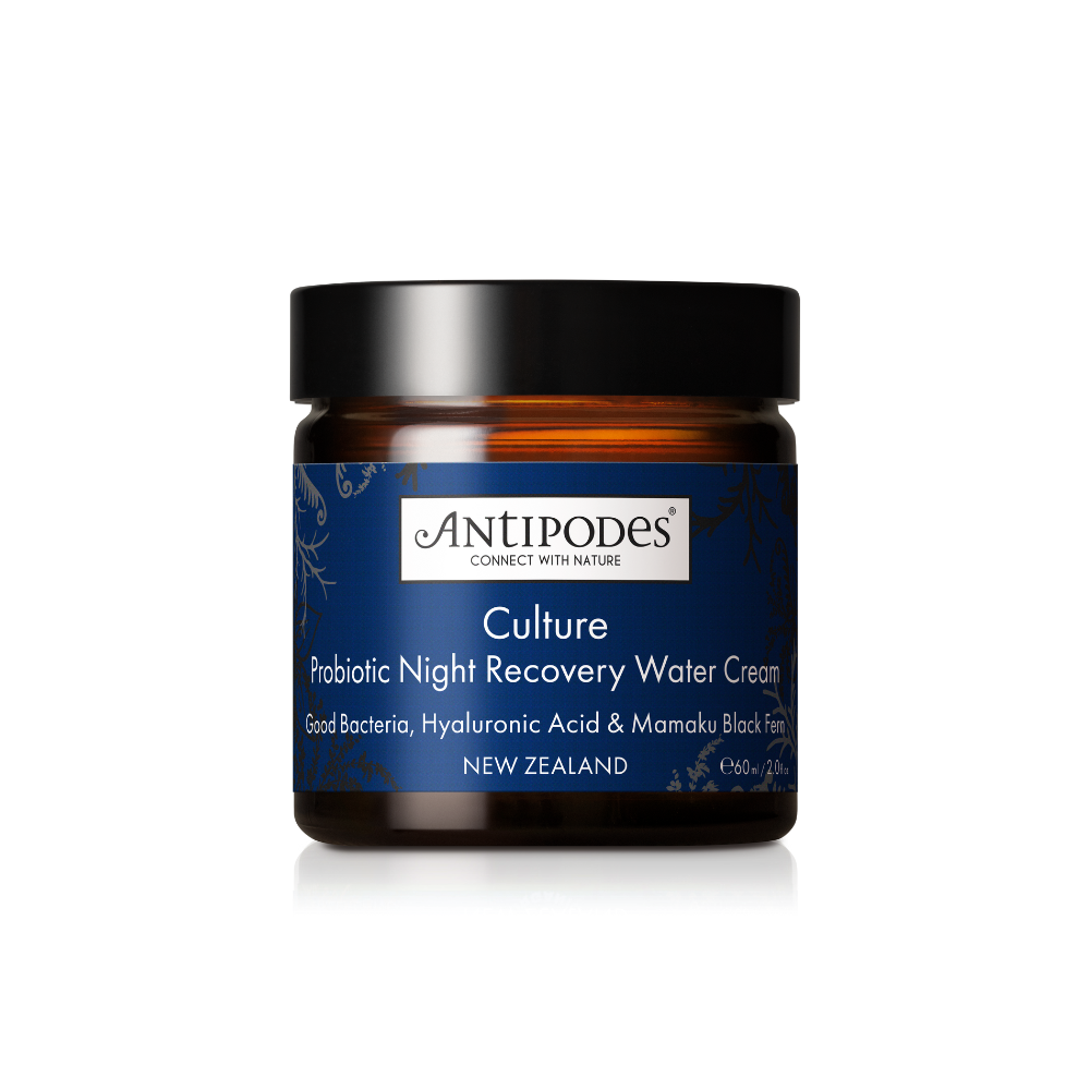 Antipodes - CULTURE - Gel Crème de nuit réparateur aux probiotiques 60ml