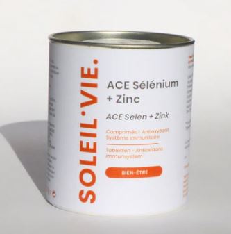 [973] Soleil Vie - Ace Sélénium + Zinc 100 comp 500mg
