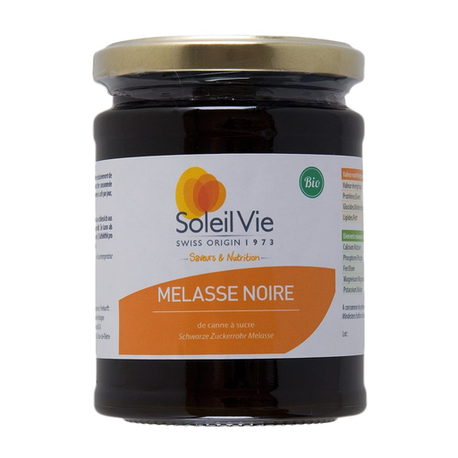 [865] Soleil Vie - Mélasse noire de canne à sucre Bio 340gr