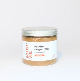[092] Soleil Vie - Poudre de guarana bio 120g 
