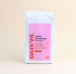 [093] Soleil Vie - Farine de sarrasin complet Bio 500gr
