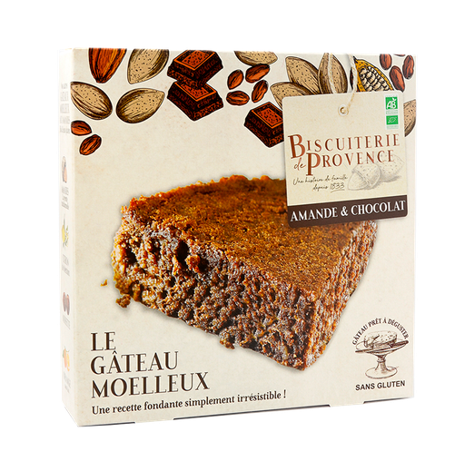 [BDP2] Gateau moelleux amande chocolat bio sans gluten