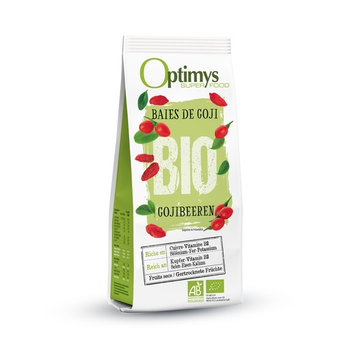 [G2010] OPTIMYS - Baies de Goji bio 200g