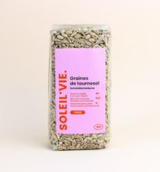 [742] Soleil Vie - Graines de tournesol Bio 400gr 
