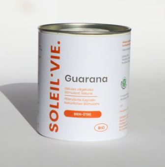 [962] Soleil Vie - Guarana Bio 100 gél. 415mg 