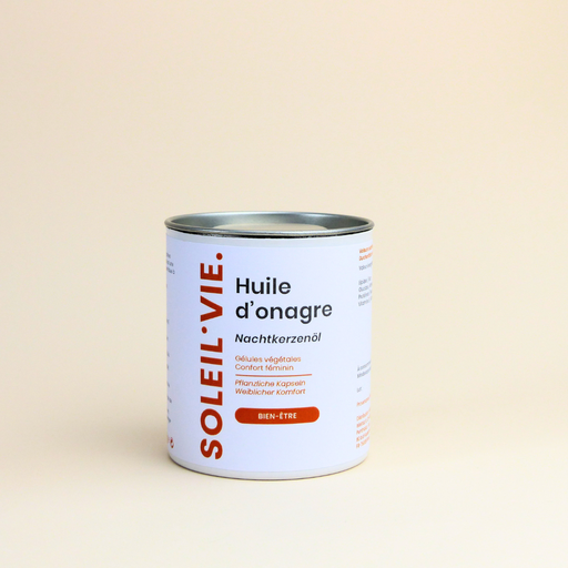 [1116] Soleil Vie - Huile d'onagre pressée à froid 90caps 694mg