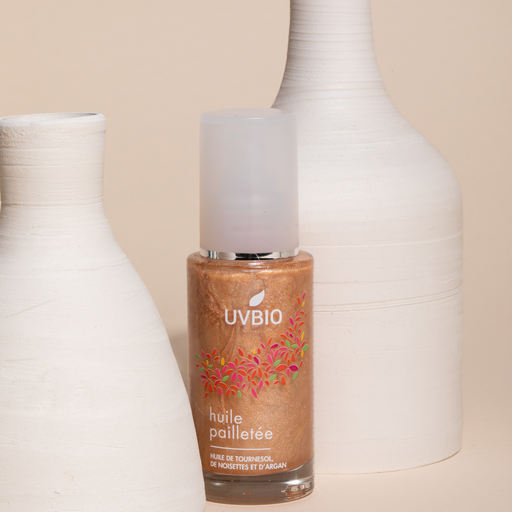 [L3] UVBIO - Huile pailletée Bio 50ml 