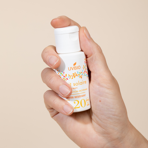 [L18] UVBIO - Lait solaire Bio SPF 20 - 50ml 