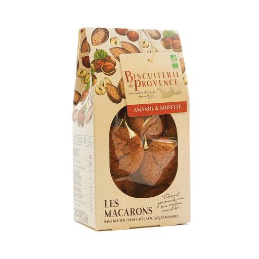 [BDP12] BDP - Macarons Noisettes bio ss gluten 130g