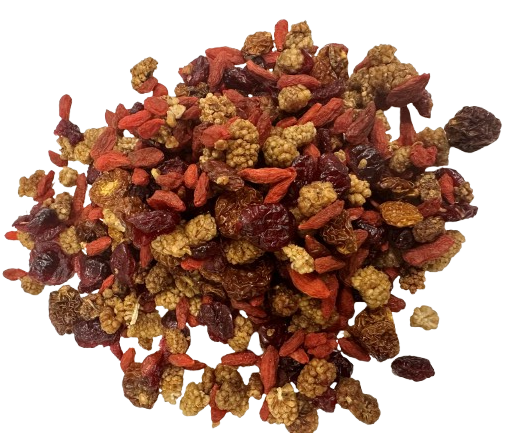 [V4200] OPTIMYS - Vrac mélange 4 fruits bio (Goji, Mul,Cran, Inca)