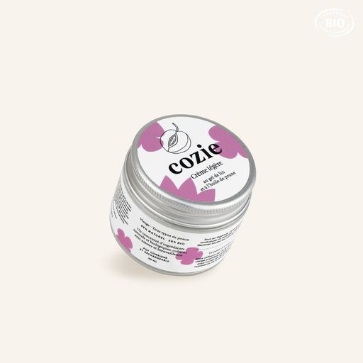 [VE0025] Cozie - Crème légère visage bio 30ml 