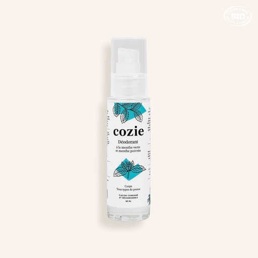 [VE0003] Déodorant à la menthe verte et menthe poivrée – 50ml