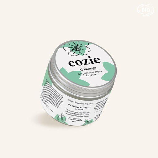 [VE0045] Cozie - Gommage visage bio 50ml 