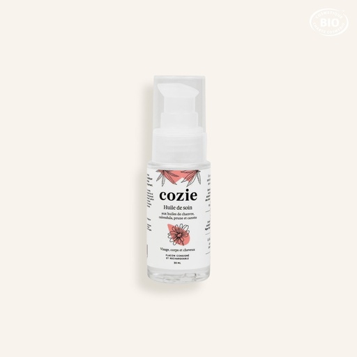 [VE0023] Cozie - Huile de soin bio 30ml 