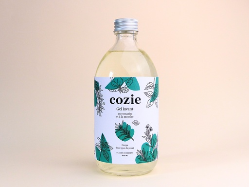 [VE0057] Gel lavant romarin bio - 500ml