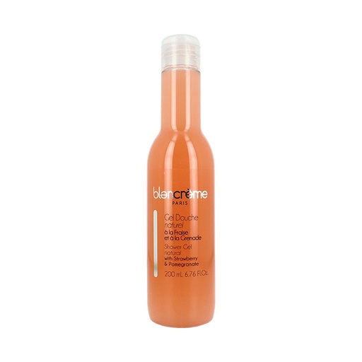 [BC101016] Blancrème - Gel douche naturel - Fraise & Grenade 200ml
